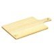 TABUA DE MADEIRA GOIABAO RETANGULAR COM CABO PARA ALIMENTOS DELICATE NATURAL TRAMONTINA