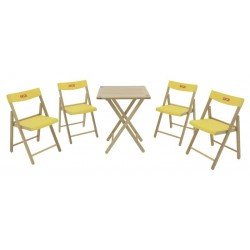 CONJ POTENZA NAT AMAR 5 PCS SKOL TRAMONTINA