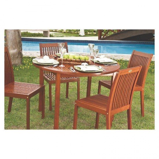 CADEIRA DE MADEIRA JATOBA FITT ECO BLINDAGE TRAMONTINA