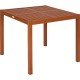 MESA DE MADEIRA JATOBA QUADRADA FITT ECO BLINDAGE 4 LUGARES TRAMONTINA