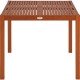 MESA DE MADEIRA JATOBA QUADRADA FITT ECO BLINDAGE 4 LUGARES TRAMONTINA