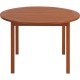 MESA DE MADEIRA JATOBA REDONDA FITT ECO BLINDAGE 4 LUGARES TRAMONTINA