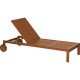 ESPREGUICADEIRA COM RODAS DE MADEIRA JATOBA FITT ECO BLINDAGE TRAMONTINA