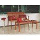 BANCO SEM ENCOSTO 3 LUGARES MADEIRA JATOBA NATURAL  FITT TRAMONTINA