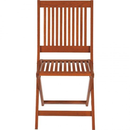 CADEIRA DOBRAVEL DE MADEIRA JATOBA FITT ECO BLINDAGE TRAMONTINA