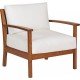 POLTRONA MADEIRA JATOBA NATURAL E ESTOFADO ACQUA BLOCK  FITT TRAMONTINA