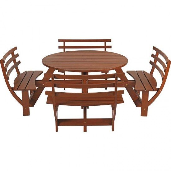 MESA PICNIC GARDEN COM ENCOSTO TRAMONTINA