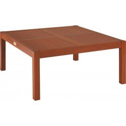 MESA DE CENTRO MEDIA DE MADEIRA JATOBA NATURAL  FITT TRAMONTINA