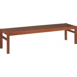 BANCO SEM ENCOSTO 4 LUGARES MADEIRA JATOBA NATURAL  FITT TRAMONTINA