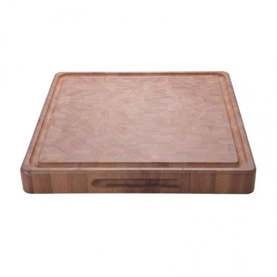 TÁBUA ESTAÇÃO DE CORTE P CHUR EM MAD MOGNO AFRICANO COM ACAB ENV COM ALÇA 50 CM TRAMONTINA