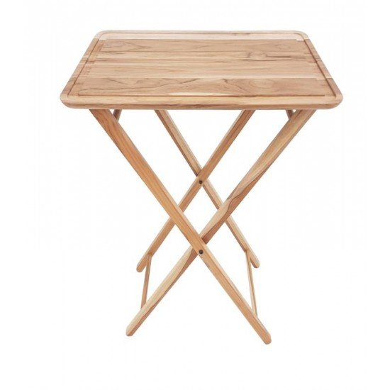 BANCADA EM MADEIRA TECA PARA CHURRASCO TRAMONTINA