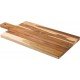 TABUA RETANGULAR DE MADEIRA COM CABO 50X25CM TRAMONTINA