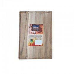 TABUA RETANGULAR MADEIRA TECA 28 X 19 X 2 CM TRAMONTINA