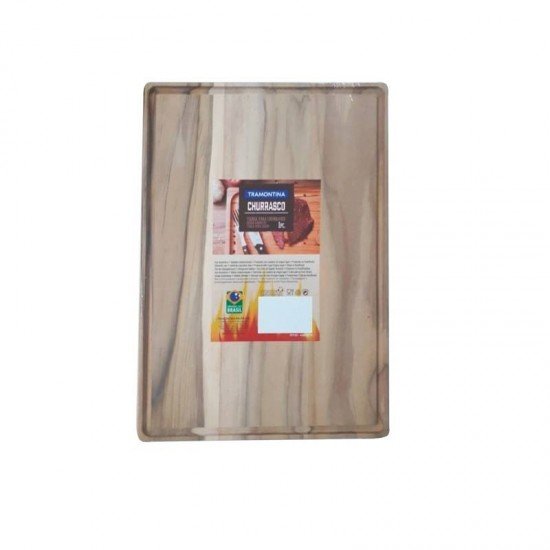 TABUA RETANGULAR MADEIRA TECA 28 X 19 X 2 CM TRAMONTINA
