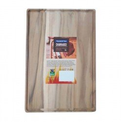 TABUA RETANGULAR MADEIRA TECA 33 X 20 X 2 CM TRAMONTINA