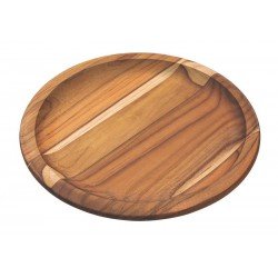 PRATO DE MADEIRA TRAMONTINA ORGANIC 26 CM