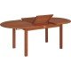 MESA DE MADEIRA JATOBA OVAL FITT ECO BLINDAGE 2000X1000X750 NATURAL