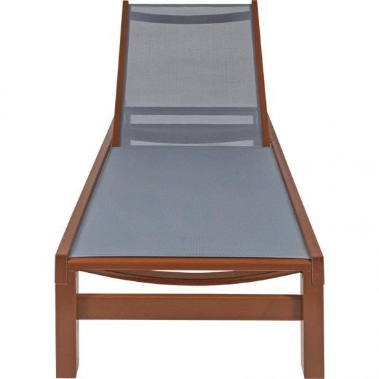 ESPREGUICADEIRA DE MADEIRA TRAMONTINA COM TELA ECO BLINDAGE