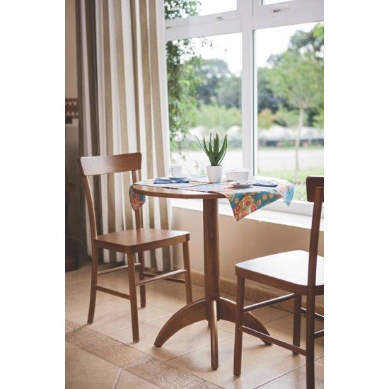 CADEIRA DE MADEIRA EM TAUARI AMENDOA SEM BRACOS TRAMONTINA