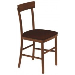 CADEIRA DE MADEIRA EM MADEIRA TAUARI AMENDOA SEM BRACOS TRAMONTINA