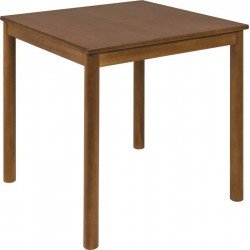 MESA DE MADEIRA QUADRADA 4 LUGARES VIENA 70 CM AMENDOA TRAMONTINA