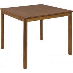 MESA DE MADEIRA QUADRADA 4 LUGARES VIENA 80 CM AMENDOA TRAMONTINA