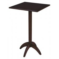 MESA DE MADEIRA ALTA QUADRADA EM TAUARI TABACO 60 CM TRAMONTINA