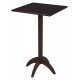 MESA DE MADEIRA ALTA QUADRADA EM TAUARI TABACO 60 CM TRAMONTINA