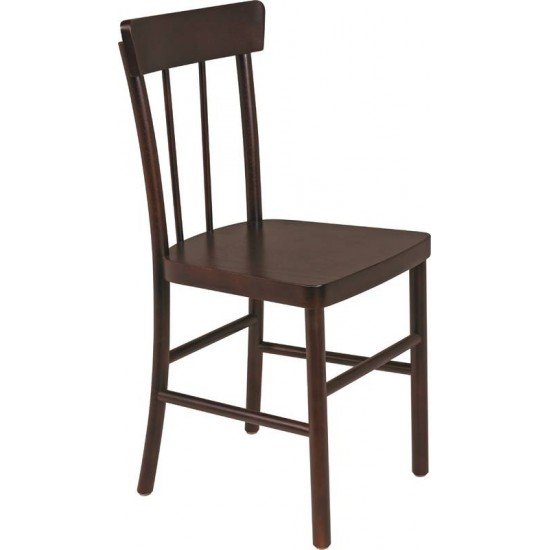 CADEIRA DE MADEIRA DANUBIO EM TAUARI TABACO SEM BRACOS TRAMONTINA