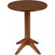 MESA DE MADEIRA TRAMONTINA LONDON REDONDA EM TAUARÍ AMÊNDOA 2 LUGARES 60 CM
