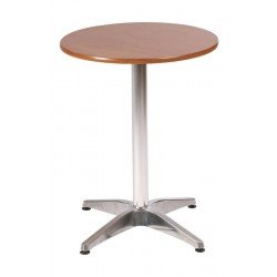 MESA QUADRADA COM TAMPO DE MADEIRA TAUARI TRAMONTINA