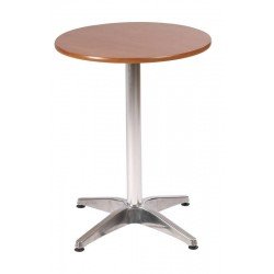 MESA QUADRADA COM TAMPO DE MADEIRA TAUARI TRAMONTINA