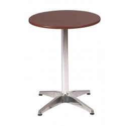 MESA QUADRADA COM TAMPO DE MADEIRA TAUARI TRAMONTINA