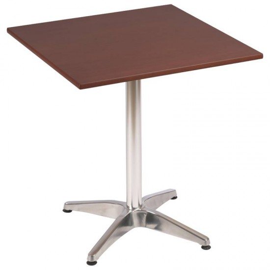 MESA QUADRADA COM TAMPO DE MADEIRA TAUARI TRAMONTINA