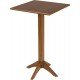 MESA DE MADEIRA LONDON BISTRÔ QUADRADA EM TAUARI AMENDOA 60 CM TRAMONTINA
