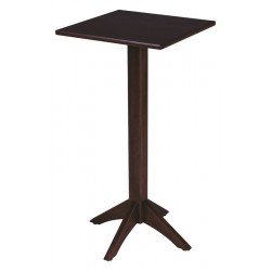 MESA DE MADEIRA LONDON BISTRÔ QUADRADA EM TAUARI TABACO 50 CM TRAMONTINA