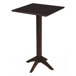 MESA DE MADEIRA LONDON BISTRÔ QUADRADA EM TAUARI TABACO 60 CM TRAMONTINA