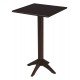 MESA DE MADEIRA LONDON BISTRÔ QUADRADA EM TAUARI TABACO 60 CM TRAMONTINA