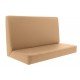 BOOTHS LONDON FLAT COM ESTOFADO COR BEGE TRAMONTINA