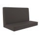 BOOTHS LONDON FLATCOM ESTOFADO COR PRETO TRAMONTINA