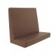 BOOTHS LONDON FLAT COM ESTOFADO COR CAFE TRAMONTINA