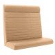 BOOTHS LONDON STRIPED ESTOFADO COR BEGE TRAMONTINA