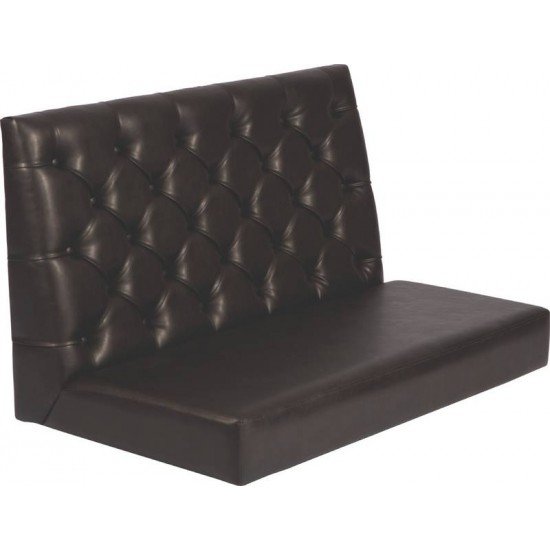 BOOTHS LONDON CAPITONE COM ESTOFADO COR PRETO TRAMONTINA