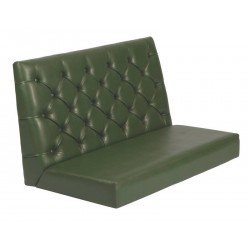 BOOTHS LONDON CAPITONE COM ESTOFADO COR VERDE TRAMONTINA