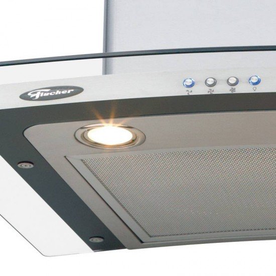 COIFA DE PAREDE FISCHER TALENT SLIM 60CM VIDRO