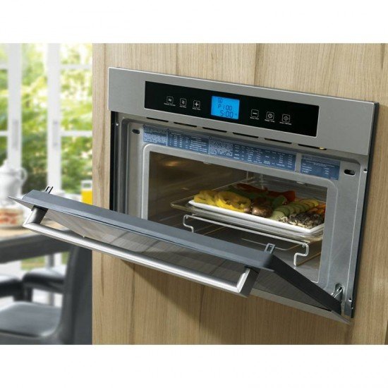 FORNO MICRO-ONDAS FISCHER PLATINIUM GRILL DE EMBUTIR 35L