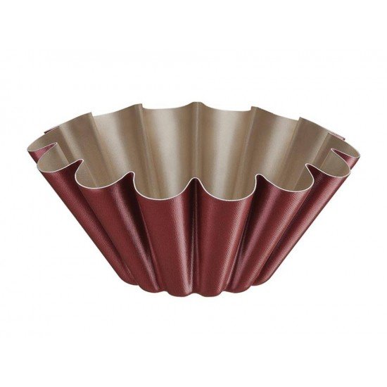 FORMA PARA BRIOCHE 22CM 1 4L BRASIL VERMELHO ALUMINIO COM REVESTIMENTO ANTIADERENTE TRAMONTINA