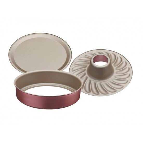 FORMA COM FUNDO REMOVIVEL 26CM BRASIL VERMELHO ALUMINIO COM REVESTIMENTO ANTIADERENTE TRAMONTINA