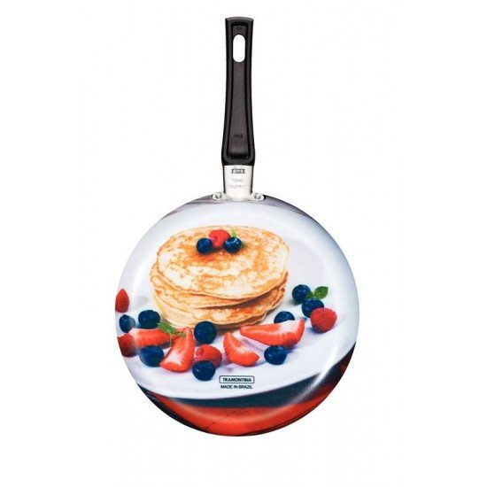 TAPIOQUEIRA/PANQUEQUEIRA 22CM MISTO ALUMINIO COM REVESTIMENTO ANTIADERENTE E SILICONE