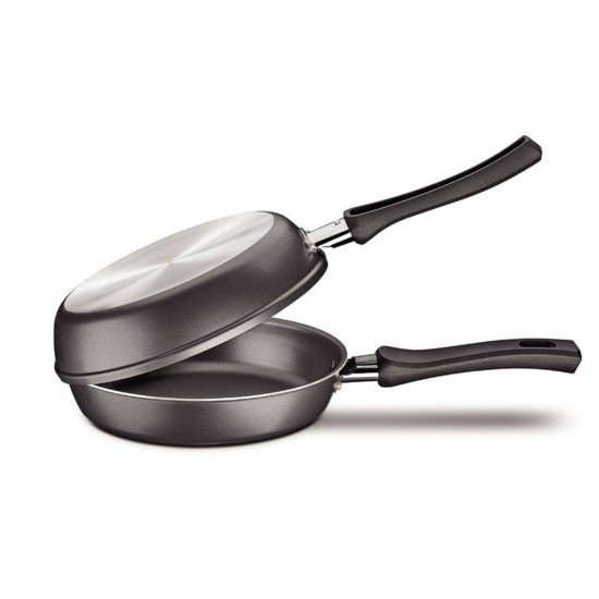 OMELETEIRA 20CM NAPOLI GRAFITE ALUMINIO COM REVESTIMENTO ANTIADERENTE TRAMONTINA